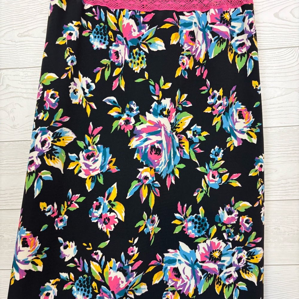 Betsey Johnson Painted Nostalgia Floral Dress Size Medium - Picture 5 of 11